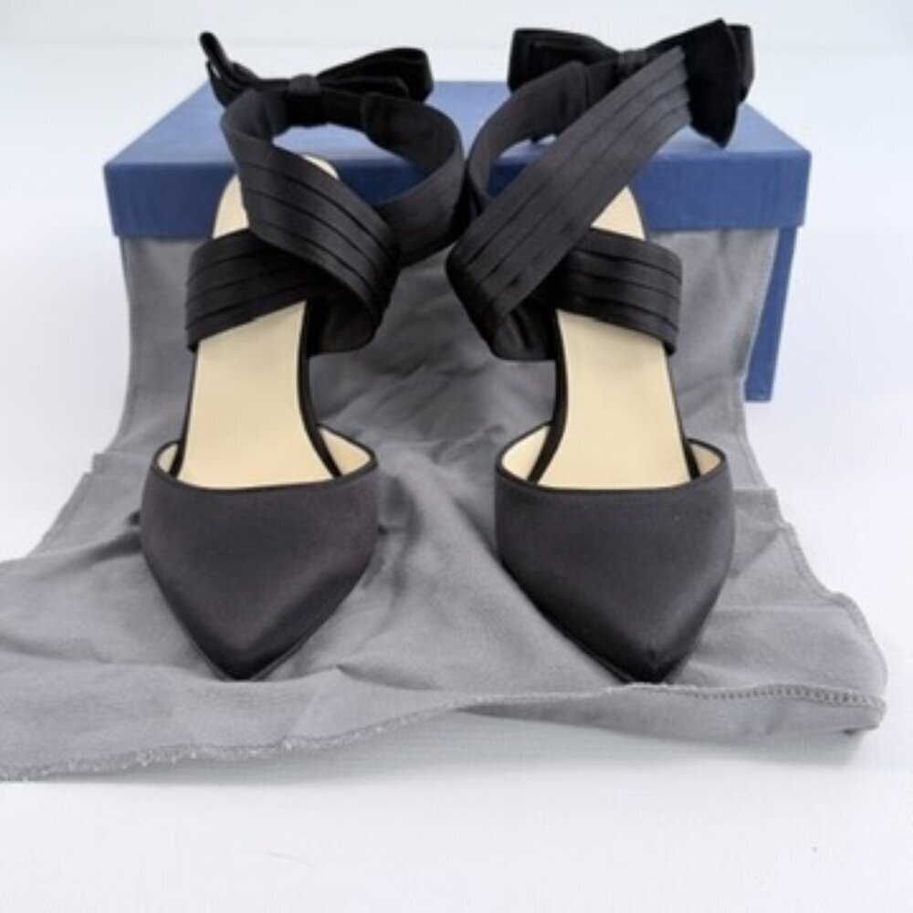 Sarah Flint - Kara 100mm - Black Satin 39/8.5